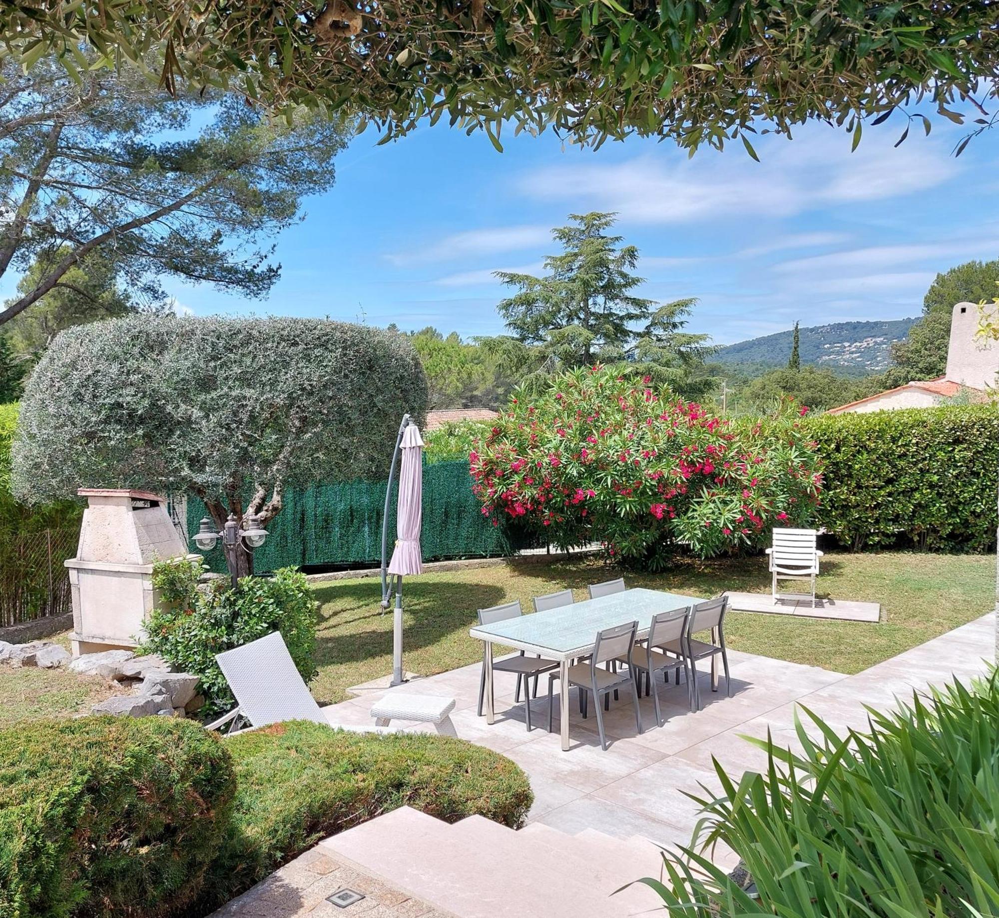 Gite Les Pins Climatise Piscine Chauffee Jardin Peymeinade Eksteriør bilde